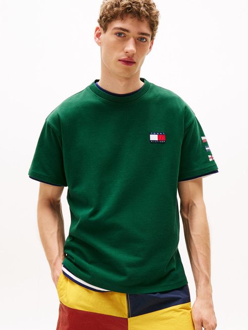 CAMISETA AMPLIA HILFIGER CON LOGO TRASERO