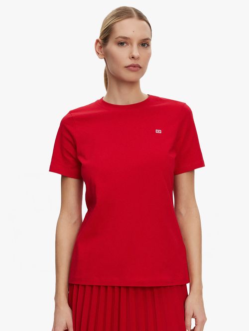 CAMISETA CON LOGO A CONTRASTE