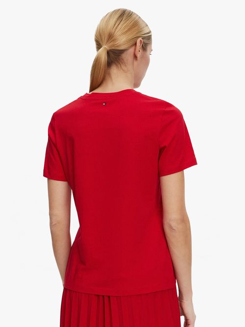 CAMISETA CON LOGO A CONTRASTE