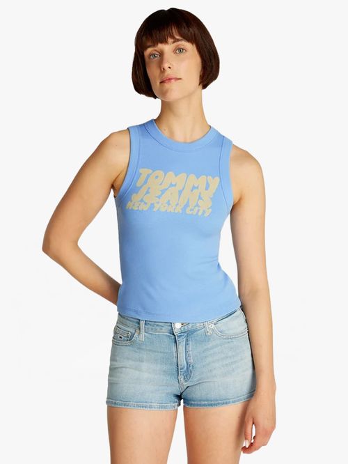 CAMISETA SIN MANGAS CON LOGO