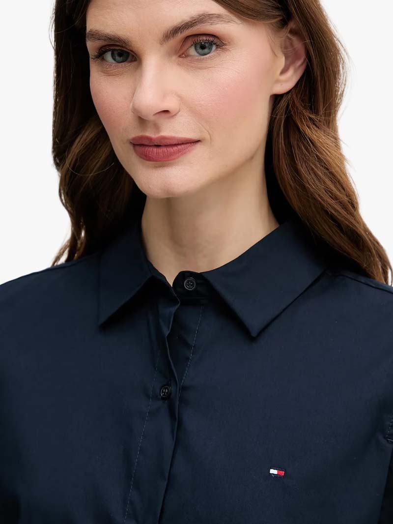 CAMISA DE POPELÍN DE CORTE REGULAR