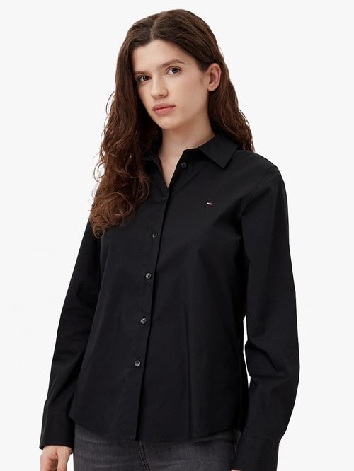 CAMISA DE POPELÍN DE CORTE REGULAR