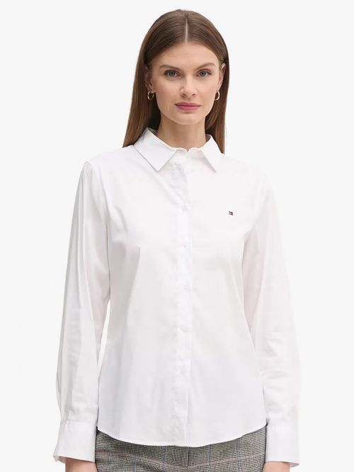 CAMISA DE POPELÍN DE CORTE REGULAR