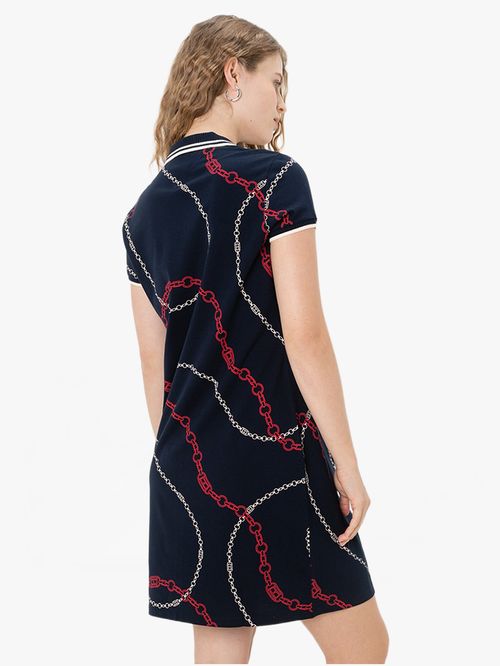 VESTIDO POLO DE CORTE REGULAR CON LOGO