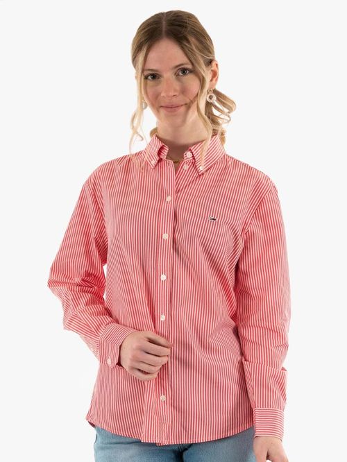 CAMISA POPLIN CON DISEÑO DE RAYAS