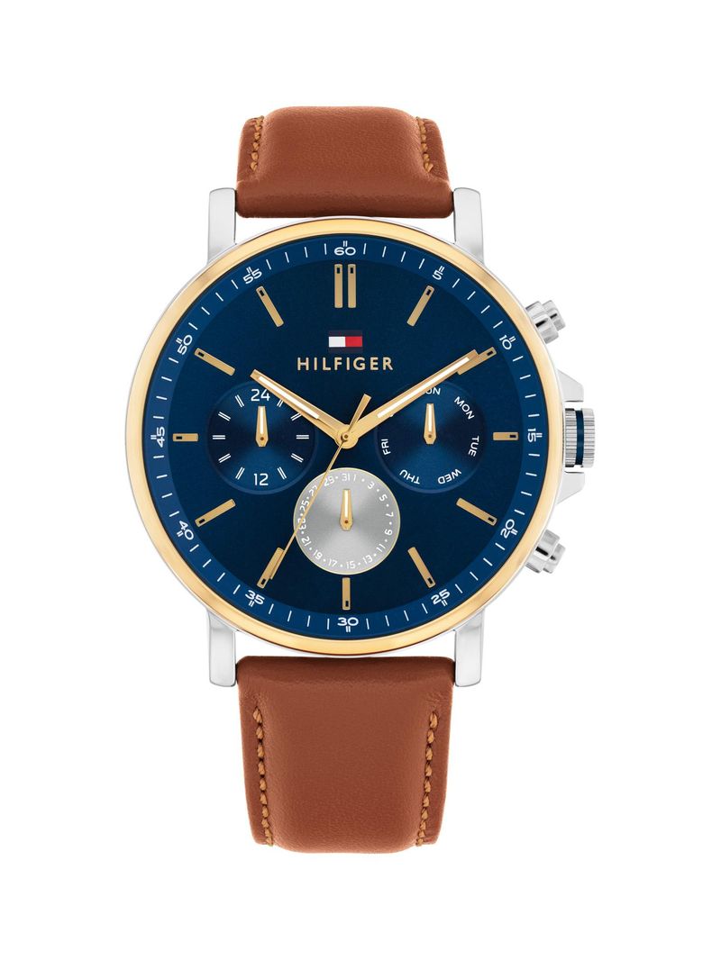 RELOJ DE HOMBRE CON CORREA DE CUERO