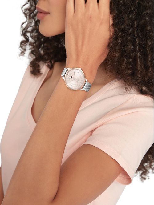 RELOJ DE MUJER CON PULSERA DE MALLA