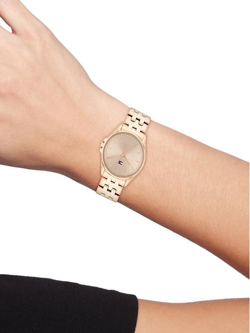 RELOJ DE MUJER CON PULSERA DE ESLABONES