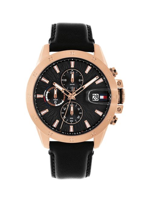 RELOJ DE HOMBRE CON CORREA DE CUERO