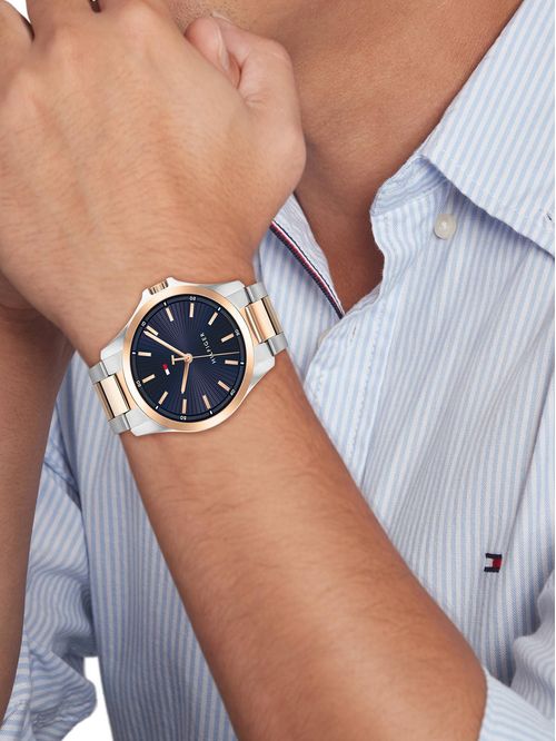 RELOJ DE HOMBRE CON PULSERA DE ESLABONES