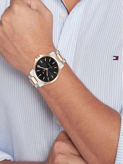 RELOJ DE HOMBRE CON PULSERA DE ESLABONES