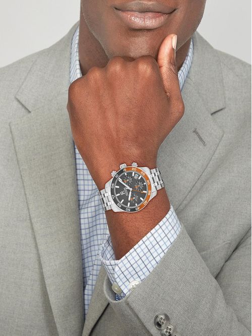 RELOJ DE HOMBRE CON PULSERA DE ESLABONES