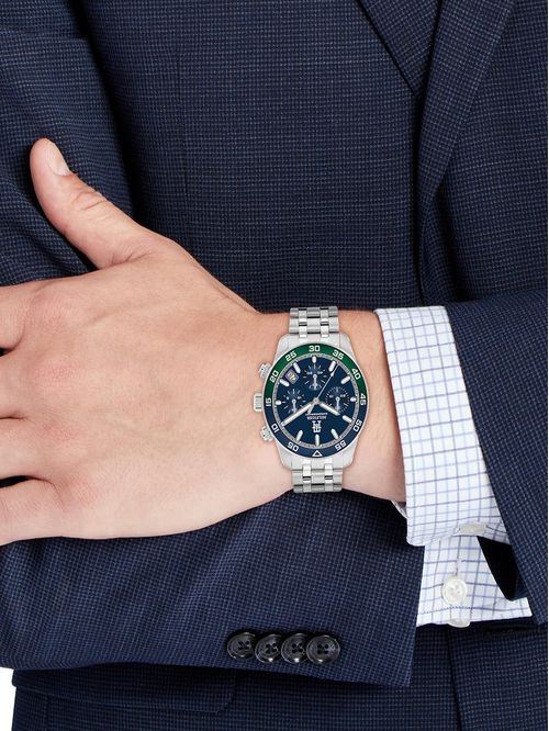 RELOJ DE HOMBRE CON PULSERA DE ESLABONES
