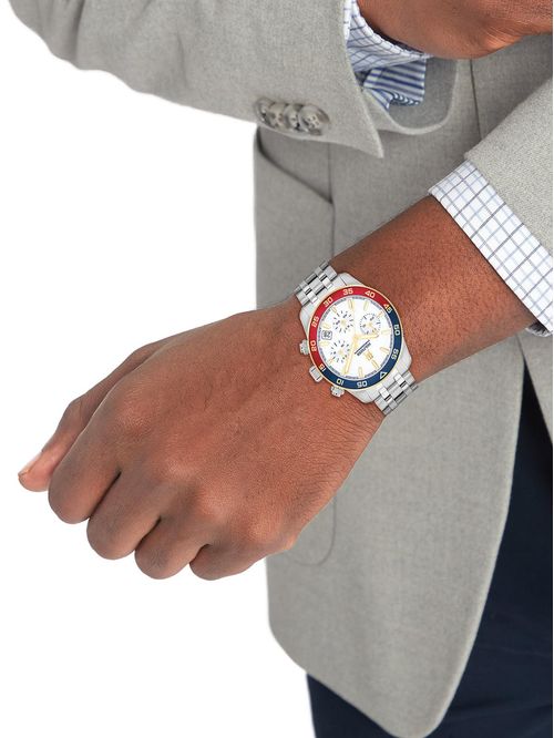 RELOJ DE HOMBRE CON PULSERA DE ESLABONES