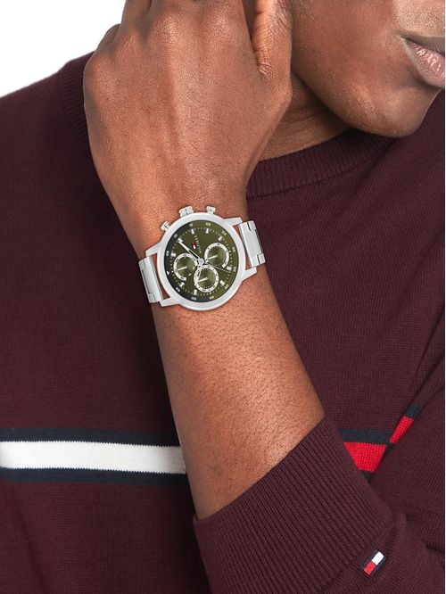 RELOJ DE HOMBRE CON PULSERA DE ESLABONES