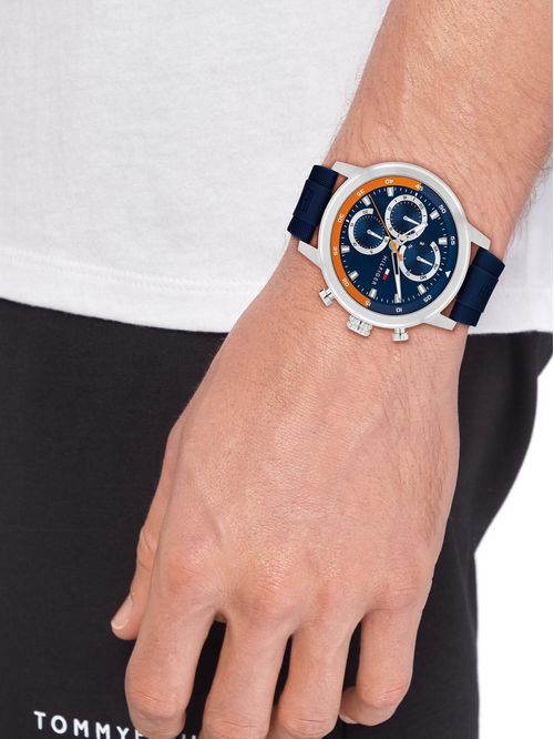 RELOJ DE HOMBRE CON CORREA DE SILICONA