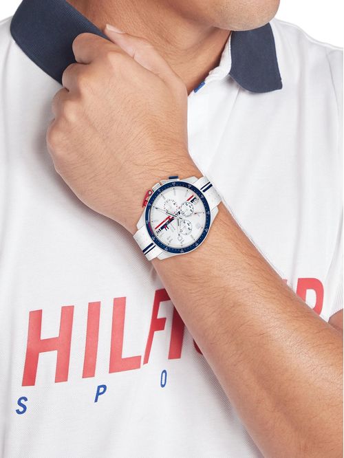 RELOJ DE HOMBRE CON CORREA DE SILICONA