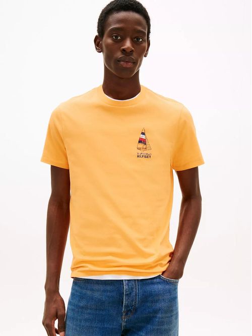 CAMISETA CON LOGO GRÁFICO VELERO