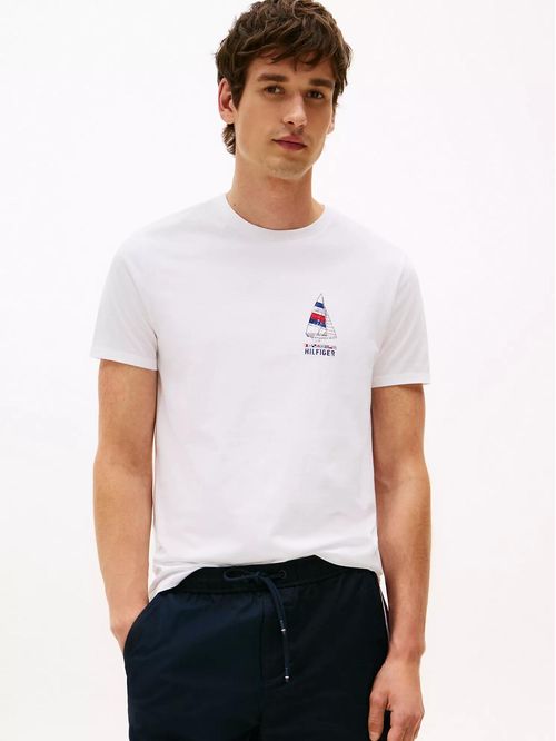CAMISETA CON LOGO GRÁFICO VELERO