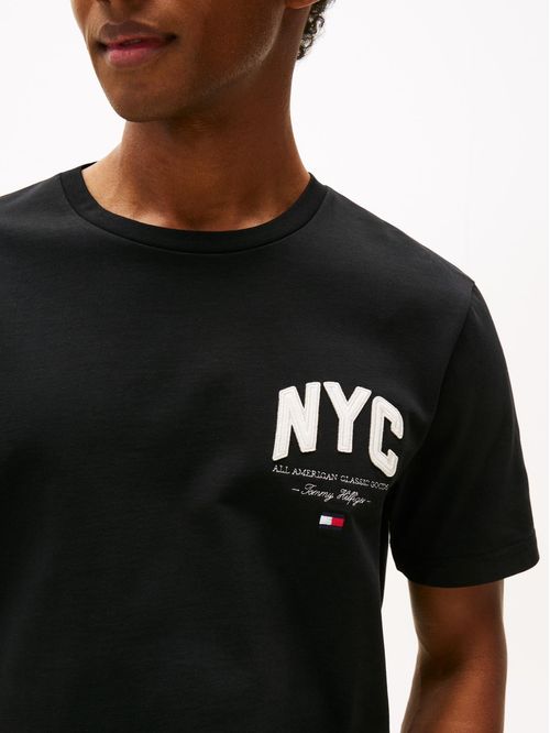 CAMISETA ATHLEISURE CON LOGO BORDADO