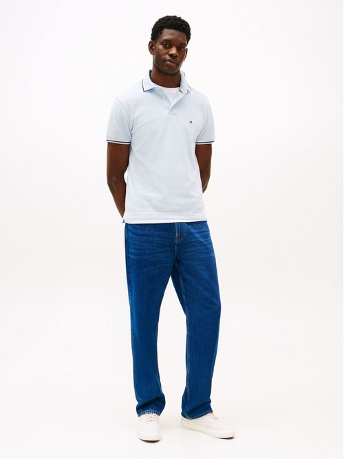 POLO RIBETEADO DE CORTE SLIM