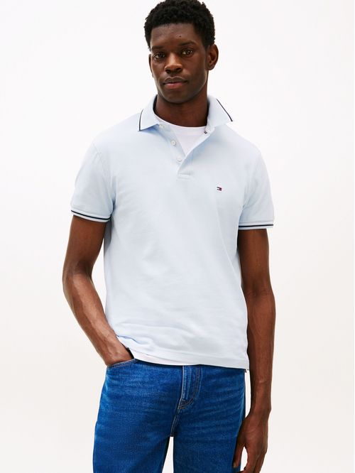 POLO RIBETEADO DE CORTE SLIM