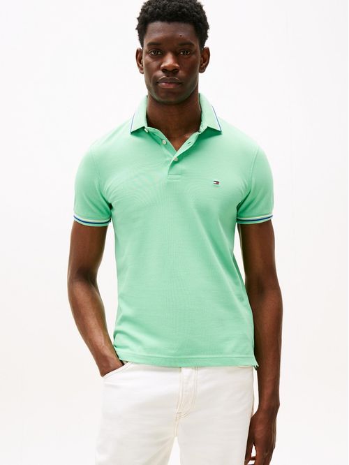 POLO RIBETEADO DE CORTE SLIM