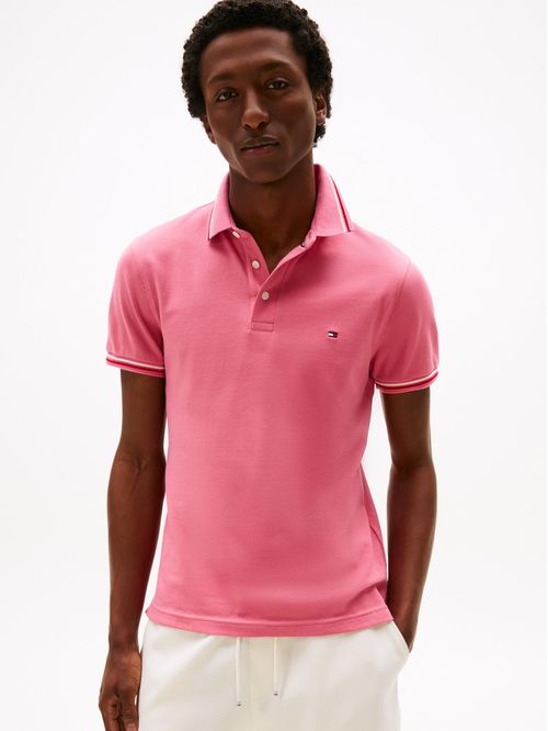 POLO RIBETEADO DE CORTE SLIM