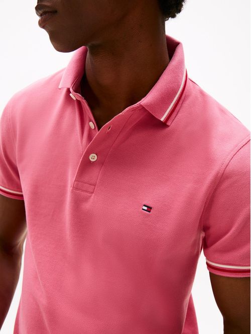 POLO RIBETEADO DE CORTE SLIM