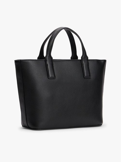 CARTERA TOTE CON CORREA CRUZADA TEXTIL
