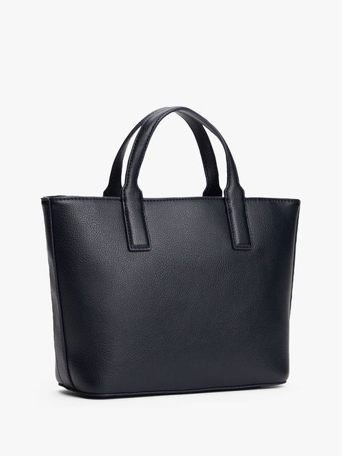 CARTERA TOTE CON CORREA CRUZADA TEXTIL