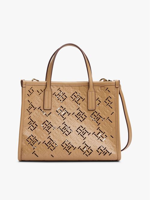 CARTERA TOTE CITY CON MONOGRAMA TH