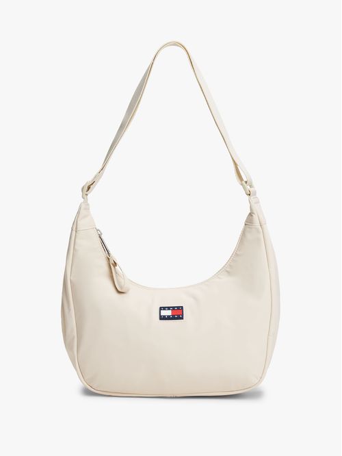 CARTERA CRUZADA CON FORMA DE MEDIA LUNA