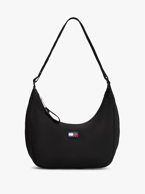 CARTERA CRUZADA CON FORMA DE MEDIA LUNA