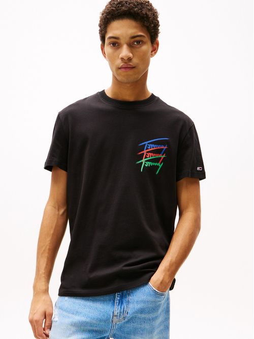 CAMISETA CON LOGO GRÁFICO EN LA ESPALDA
