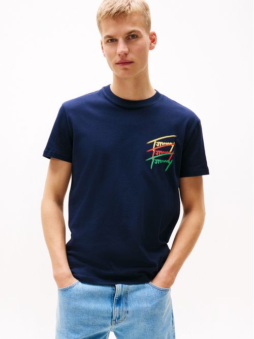 CAMISETA CON LOGO GRÁFICO EN LA ESPALDA
