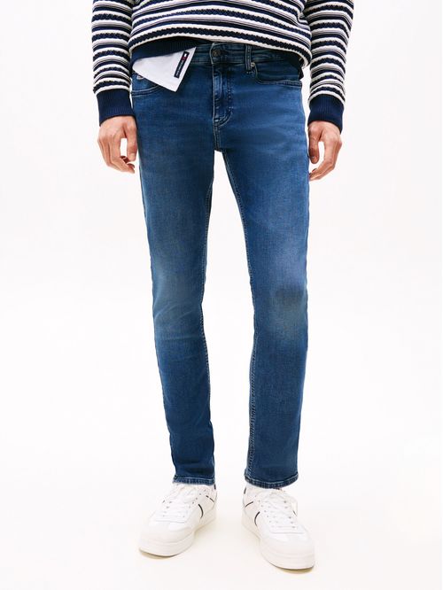 JEANS SCANTON DE CORTE SLIM CON EFECTO DESTEÑIDO