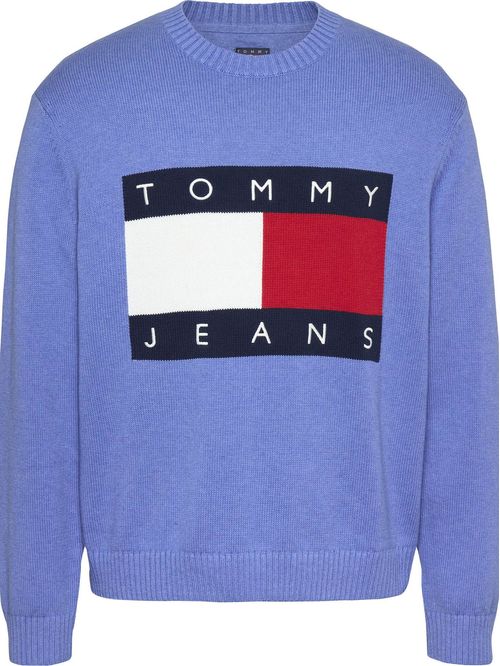 SUÉTER DE MÉLANGE CON LOGO DE TOMMY