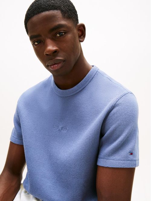 CAMISETA WAFFLE DE CORTE SLIM