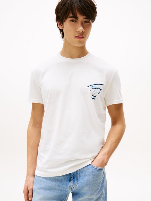 CAMISETA SIGNATURE DE CUELLO REDONDO CON LOGO