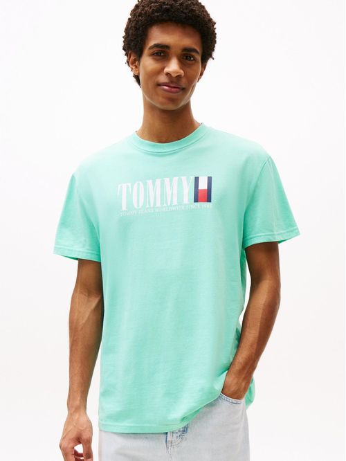 CAMISETA DE CUELLO REDONDO CON LOGO