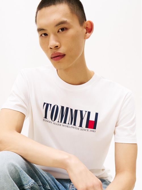 CAMISETA DE CUELLO REDONDO CON LOGO