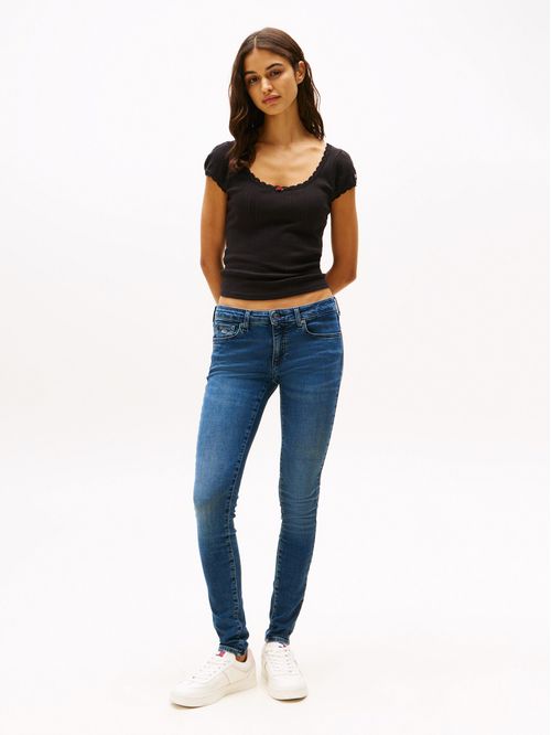 JEANS SOPHIE DE TIROBAJO Y CORTE CEÑIDO