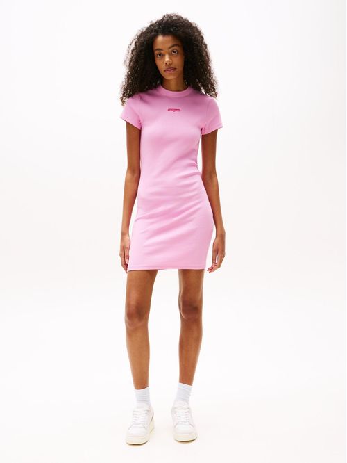MINI VESTIDO CON LOGO SCRIPT