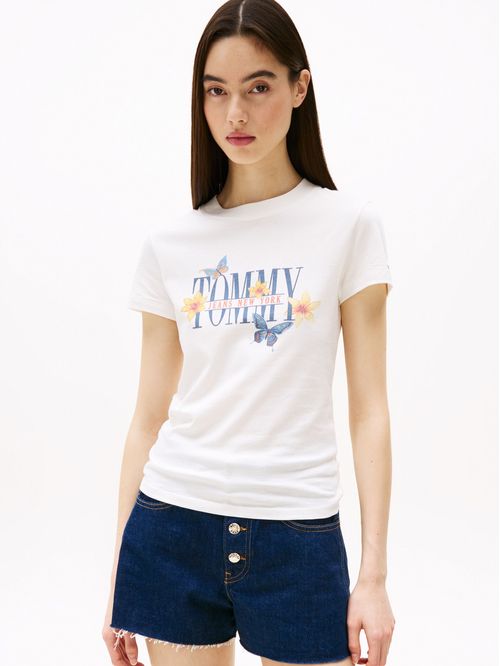 CAMISETA DE CORTE SLIM CON LOGO GRÁFICO