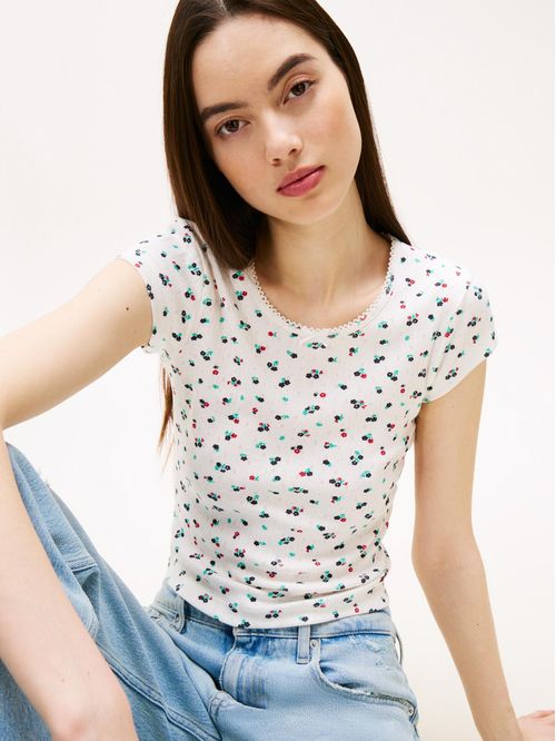 CAMISETA SLIM POINTELLE