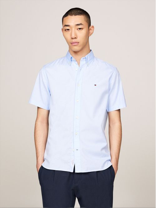 CAMISA DE MANGA CORTA DE POPELINA TH FLEX