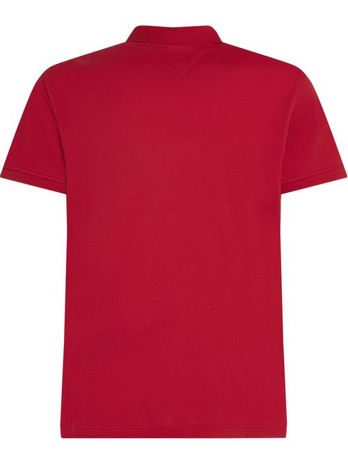 POLO DE CORTE REGULAR CON LOGO EN EL PECHO